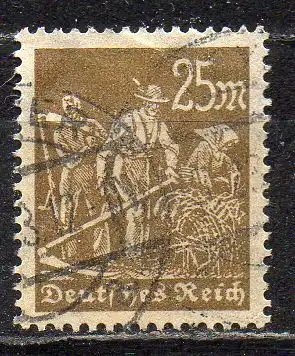 Deutsches Reich, Mi-Nr. 242 gest., Arbeiter