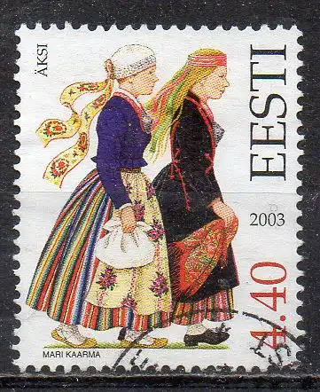 Estland, Mi-Nr. 472 gest., Trachten