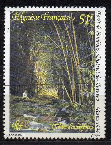 Französisch-Polynesien, Mi-Nr. 661 gest., Bambuswald