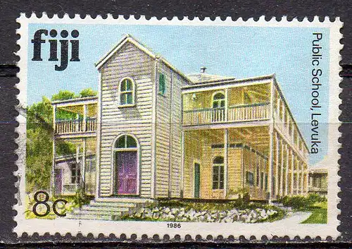 Fidschi - Inseln, Mi-Nr. 558 gest., Gebäude