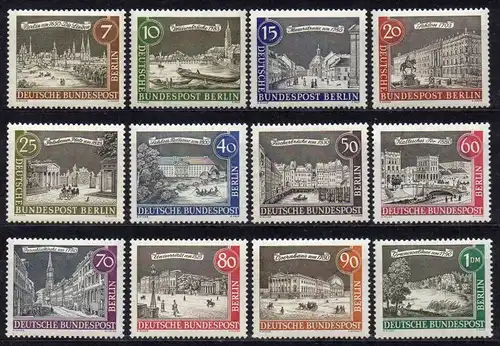 Berlin, Mi-Nr. 218 - 229 **, kompl., Alt - Berlin