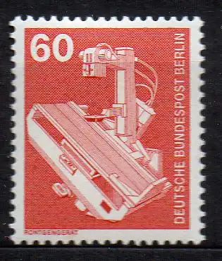 Berlin, Mi-Nr. 582 **, DS Industrie und Technik - Röntgengerät