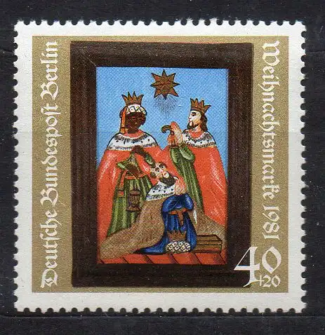 Berlin, Mi-Nr. 658 **, Weihnachten 1981