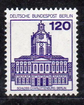 Berlin, Mi-Nr. 675 **, DS Burgen und Schlösser