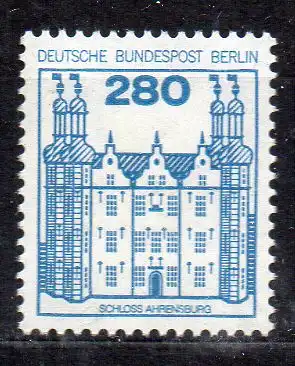 Berlin, Mi-Nr. 676 **, DS Burgen und Schlösser
