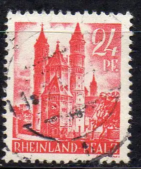 Französische Zone - Rheinland-Pfalz, Mi-Nr. 8 gest.,