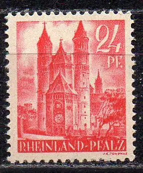 Französische Zone - Rheinland-Pfalz, Mi-Nr. 8 **