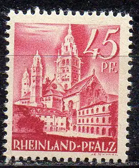 Französische Zone - Rheinland-Pfalz, Mi-Nr. 10 **