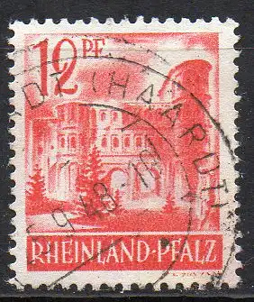 Französische Zone - Rheinland-Pfalz, Mi-Nr. 20 gest.,