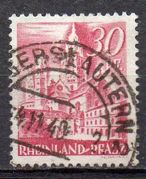 Französische Zone - Rheinland-Pfalz, Mi-Nr. 25 gest.,