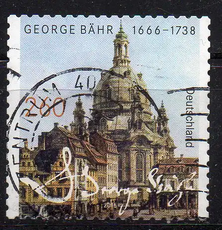 BRD, Mi-Nr. 3224 gest., gestanzt, Frauenkirche Dresden