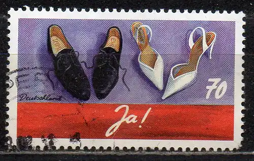 BRD, Mi-Nr. 3234 gest., Grußmarke \"Ja\"