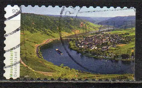 BRD, Mi-Nr. 3241 gest., gestanzt, Mosel-Schleife