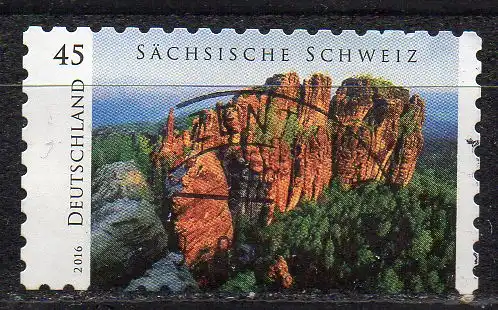 BRD, Mi-Nr. 3251 gest., gestanzt, Sächsische Schweiz