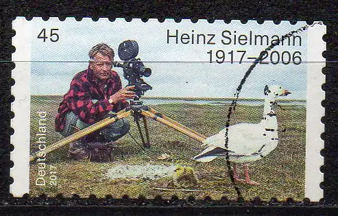 BRD, Mi-Nr. 3319 gest., gestanzt, Heinz Sielmann