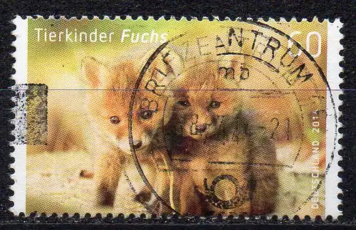 BRD, Mi-Nr. 3047 gest., Tierkinder: Fuchs