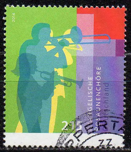 BRD, Mi-Nr. 3065 gest., Posaunenchöre