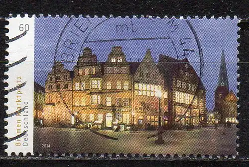 BRD, Mi-Nr. 3083 gest., Bremer Marktplatz