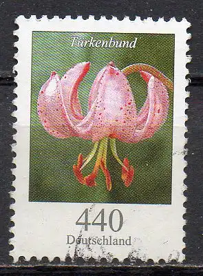 BRD, Mi-Nr. 3118 gest., DS Blumen: Türkenbundlilie
