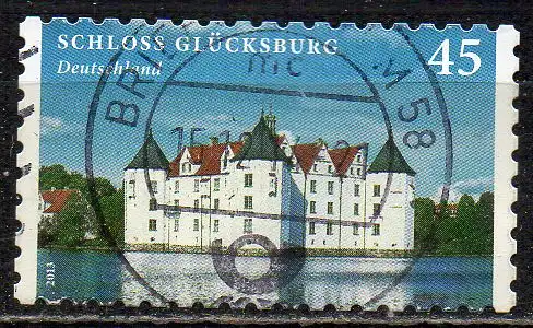 BRD, Mi-Nr. 3016 gest., gestanzt, Schloß Glücksburg