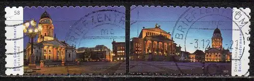 BRD, Mi-Nr. 2987 - 2988 gest., kompl., gestanzt, Gendarmenmarkt, Berlin