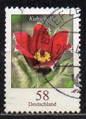 BRD, Mi-Nr. 2968 gest., DS Blumen: Kuhschelle