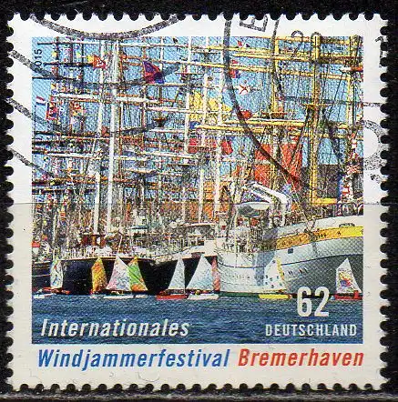 BRD, Mi-Nr. 3172 gest., Windjammerfestival Bremerhaven