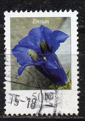BRD, Mi-Nr. 2877 gest., DS Blumen: Enzian