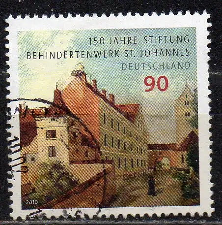 BRD, Mi-Nr. 2817 gest., 150 Jahre Stiftung Behindertenwerk St. Johannes