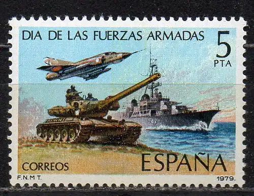 Spanien, Mi-Nr. 2417 **, Tag der Armee