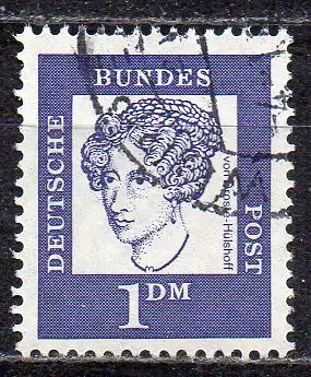 BRD, Mi-Nr. 361 y gest., Bedeutende Deutsche: Annette von Droste-Hülshoff