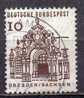 BRD, Mi-Nr. 454 gest., Deutsche Bauwwerke