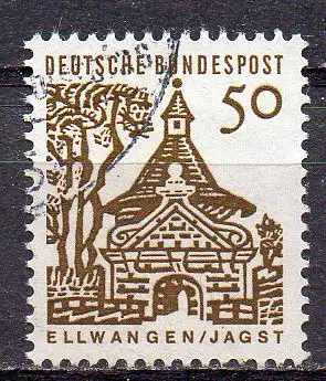 BRD, Mi-Nr. 458 gest., Deutsche Bauwwerke