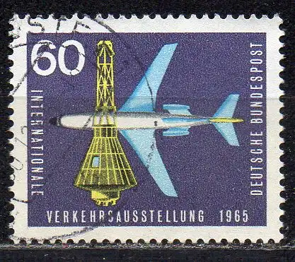BRD, Mi-Nr. 473 gest., Internationale Verkehrsausstellung München