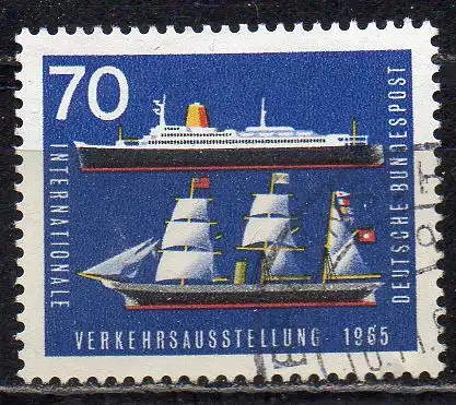 BRD, Mi-Nr. 474 gest., Internationale Verkehrsausstellung München