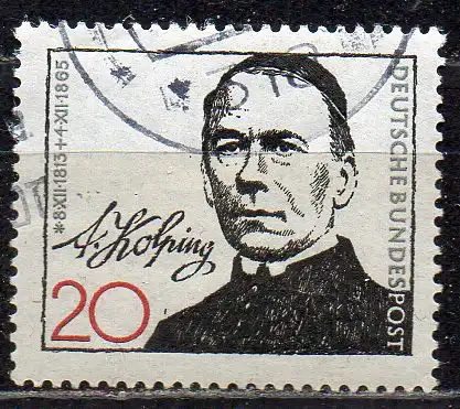 BRD, Mi-Nr. 477 gest., 100. Todestag von Adolf Kolping