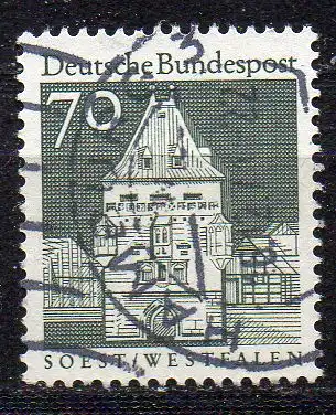 BRD, Mi-Nr. 497 gest., DS Deutsche Bauwerke