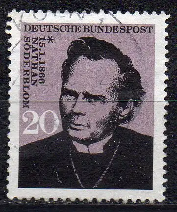 BRD, Mi-Nr. 504 gest., 100. Geburtstag von Nathan Söderblom