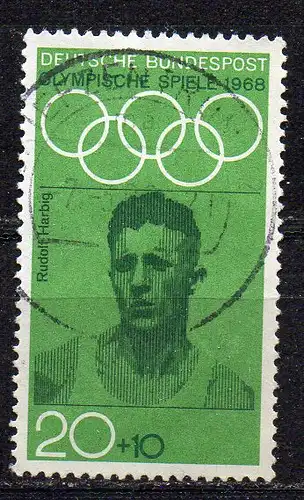 BRD, Mi-Nr. 562 gest., Olympische Sommerspiele Mexiko 1968