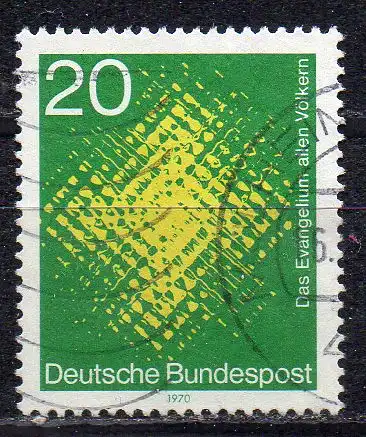 BRD, Mi-Nr. 647 gest., Katholische Weltmission