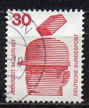 BRD, Mi-Nr. 698 gest., Unfallverhütung