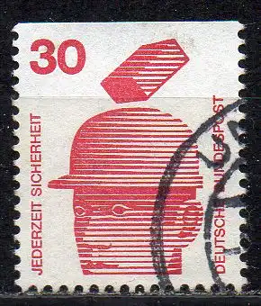 BRD, Mi-Nr. 698 C gest., Unfallverhütung