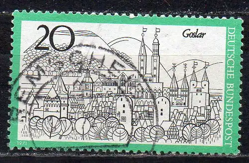 BRD, Mi-Nr. 704 gest., Fremdenverkehr: Goslar