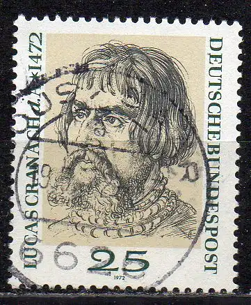 BRD, Mi-Nr. 718 gest., 500. Geburtstag von Lucas Cranach