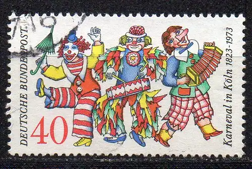BRD, Mi-Nr. 748 gest., 150 Jahre Kölner Karneval