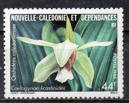 Neukaledonien, Mi-Nr. 784 **, Orchidee