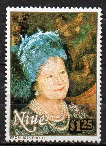 Niue, Mi-Nr. 765 **, Königin-Mutter