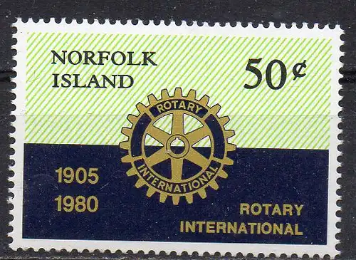 Norfolk Inseln, Mi-Nr. 238 **, Rotarier-Club