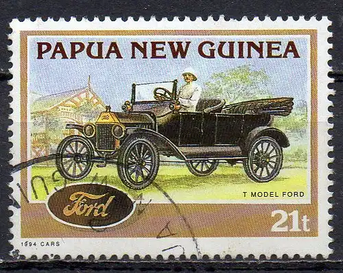Papua Neuguinea, Mi-Nr. 708 gest., Oldtimer Ford T-Modell