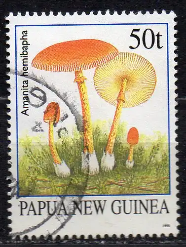Papua Neuguinea, Mi-Nr. 751 gest., Pilze